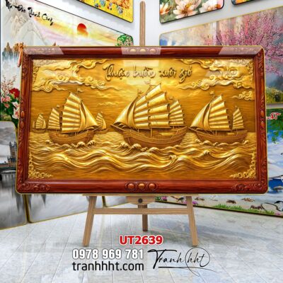 Tranh thuận buồm xuôi gió treo tường UT2639