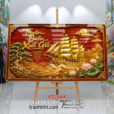 Tranh thuận buồm xuôi gió treo tường UT2644