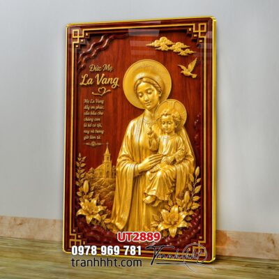 Tranh công giáo chúa giê su đức mẹ maria UT2889