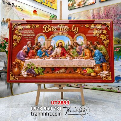 Tranh công giáo chúa giê su đức mẹ maria UT2893