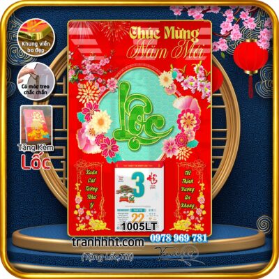 Lịch Tết treo tường 1005LT