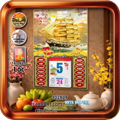 Lịch Tết treo tường 1028LT