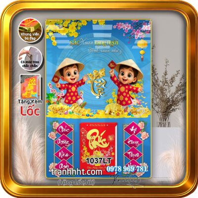 Lịch Tết treo tường 1037LT