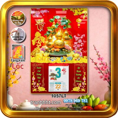 Lịch Tết treo tường 1057LT