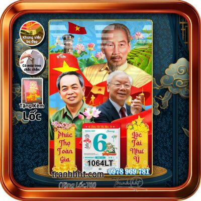 Lịch Tết treo tường 1064LT