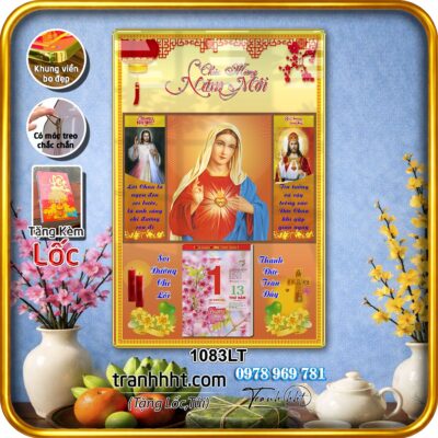 Lịch Tết treo tường 1083LT