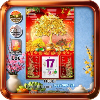 Lịch Tết treo tường 1100LT