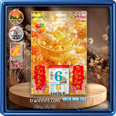 Lịch Tết treo tường 1107LT