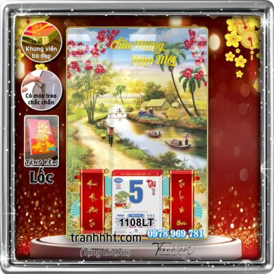 Lịch Tết treo tường 1108LT