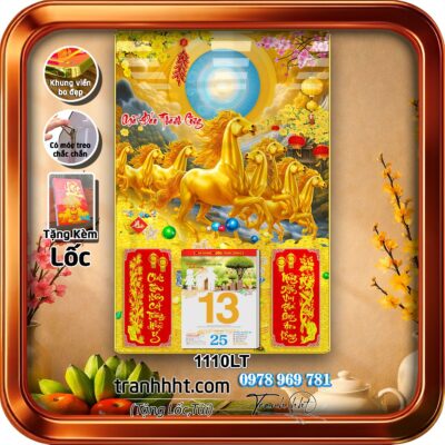 Lịch Tết treo tường 1110LT