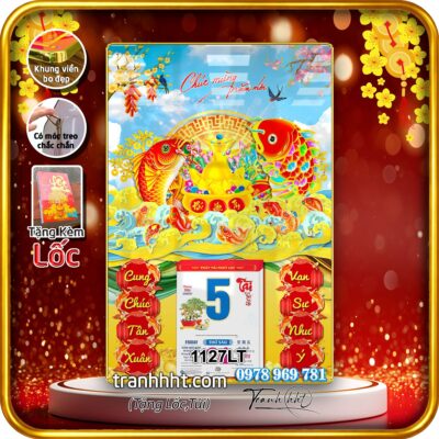Lịch Tết treo tường 1127LT