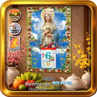 Lịch Tết treo tường 1138LT