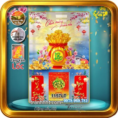 Lịch Tết treo tường 1157LT