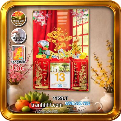 Lịch Tết treo tường 1159LT