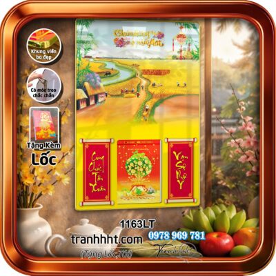 Lịch Tết treo tường 1163LT