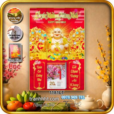 Lịch Tết treo tường 1181LT