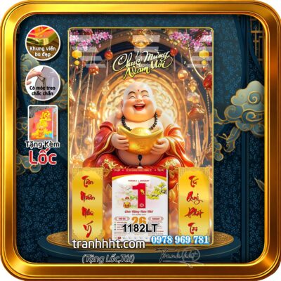 Lịch Tết treo tường 1182LT