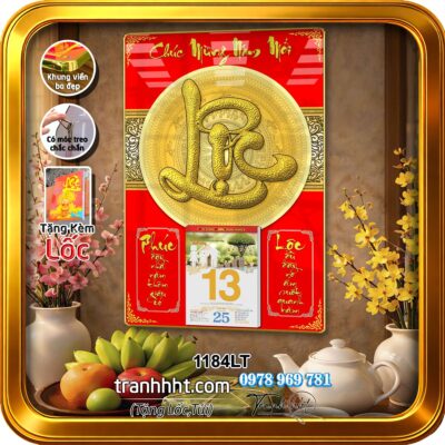 Lịch Tết treo tường 1184LT