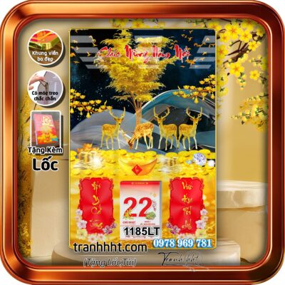 Lịch Tết treo tường 1185LT