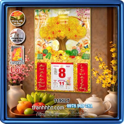 Lịch Tết treo tường 1190LT