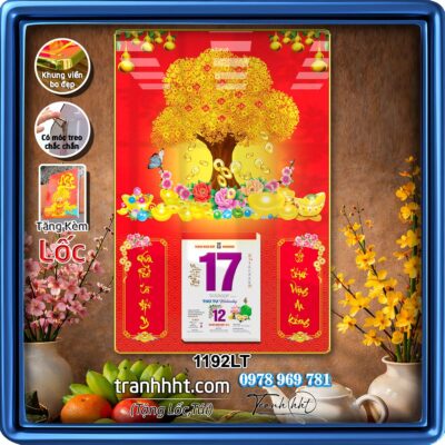Lịch Tết treo tường 1192LT