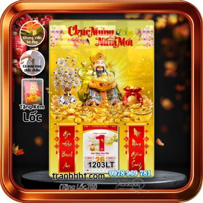 Lịch Tết treo tường 1203LT