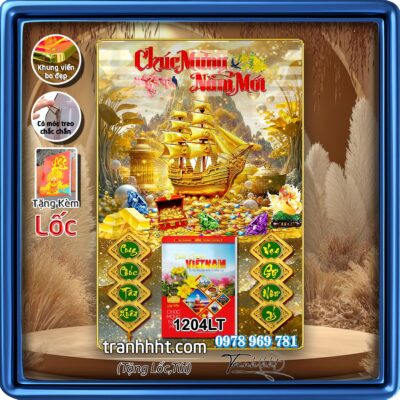 Lịch Tết treo tường 1204LT