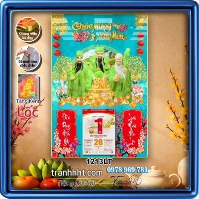 Lịch Tết treo tường 1213LT