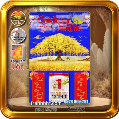 Lịch Tết treo tường 1219LT