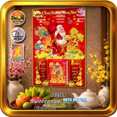 Lịch Tết treo tường 1225LT