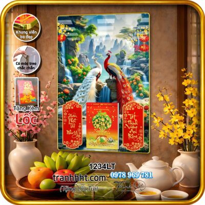 Lịch Tết treo tường 1234LT