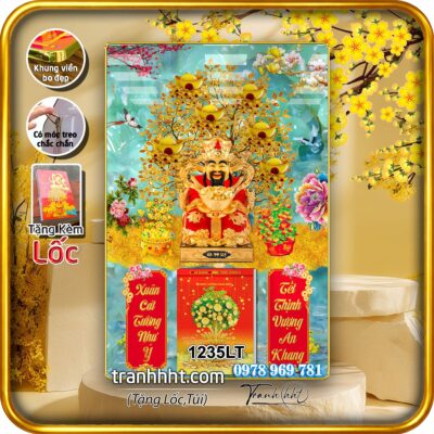 Lịch Tết treo tường 1235LT