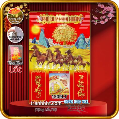 Lịch Tết treo tường 1239LT