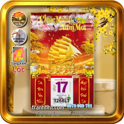 Lịch Tết treo tường 1268LT