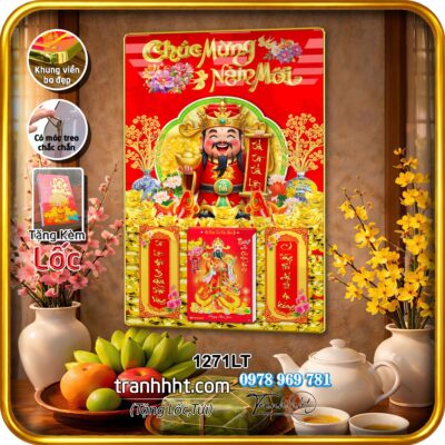 Lịch Tết treo tường 1271LT