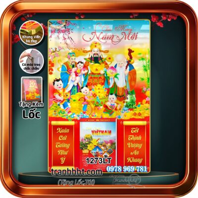 Lịch Tết treo tường 1273LT
