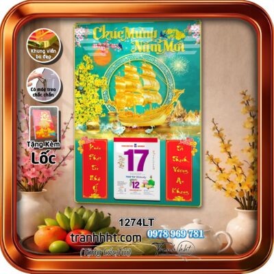 Lịch Tết treo tường 1274LT
