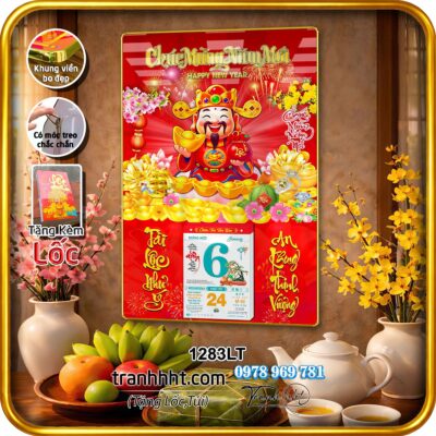 Lịch Tết treo tường 1283LT