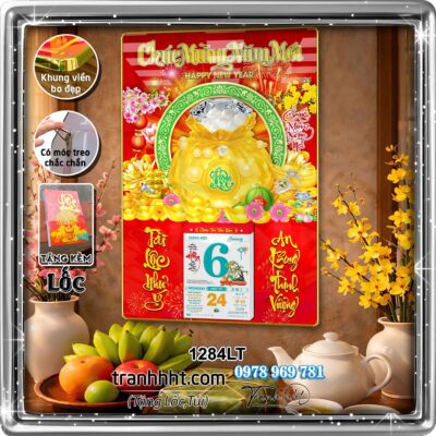 Lịch Tết treo tường 1284LT
