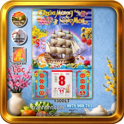 Lịch Tết treo tường 1300LT