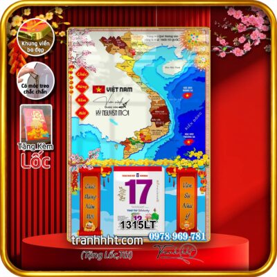 Lịch Tết treo tường 1315LT