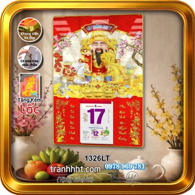 Lịch Tết treo tường 1326LT