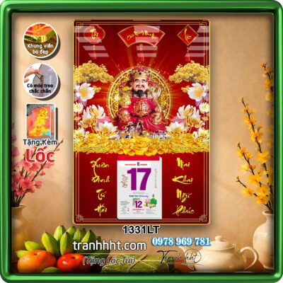 Lịch Tết treo tường 1331LT