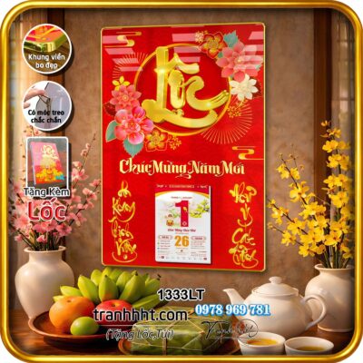 Lịch Tết treo tường 1333LT