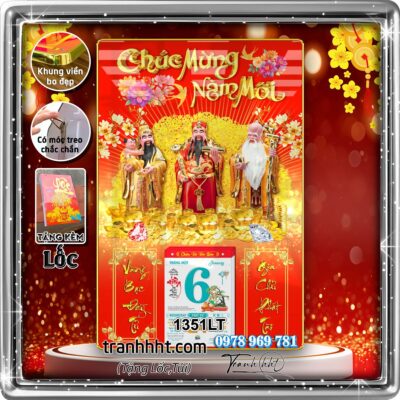 Lịch Tết treo tường 1351LT