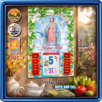 Lịch Tết treo tường 1356LT
