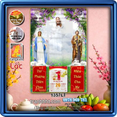 Lịch Tết treo tường 1357LT