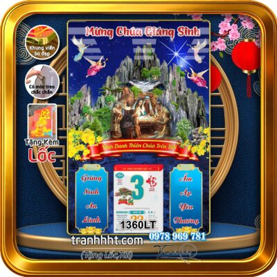 Lịch Tết treo tường 1360LT