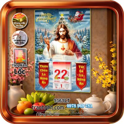 Lịch Tết treo tường 1361LT