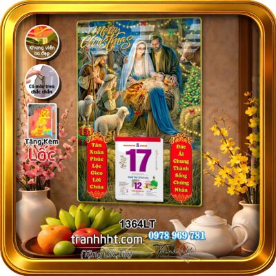 Lịch Tết treo tường 1364LT